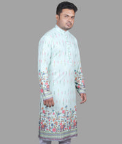 Mint Royalty Printed Festive Kurta