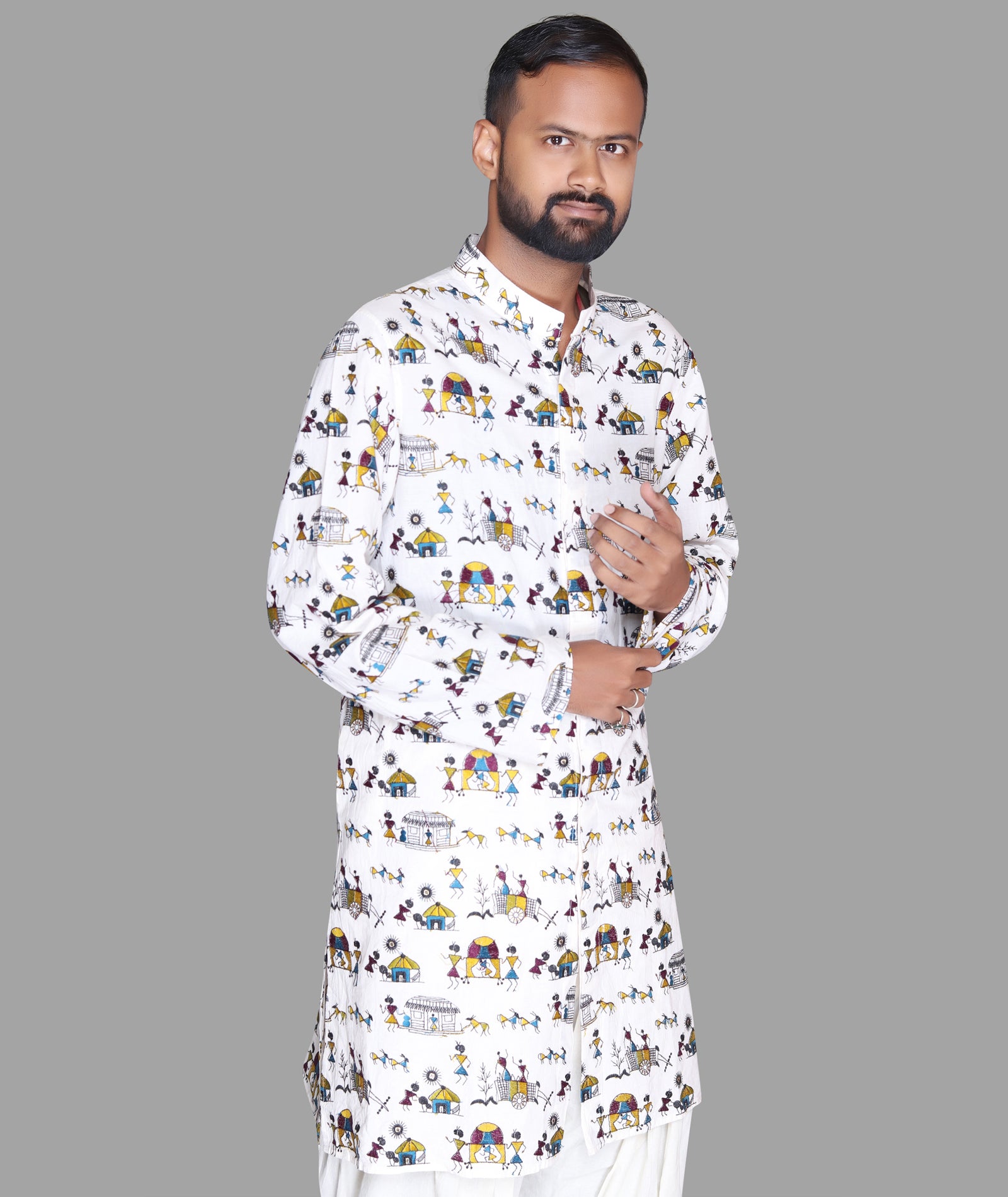 Heritage Tales Printed Kurta