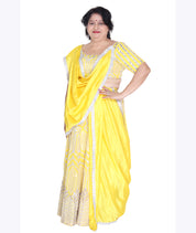 Sunshine Radiance Embroidered Lehenga Set