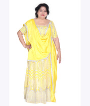 Sunshine Radiance Embroidered Lehenga Set