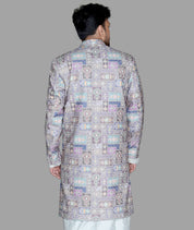Regal Mosaic Embroidered Sherwani
